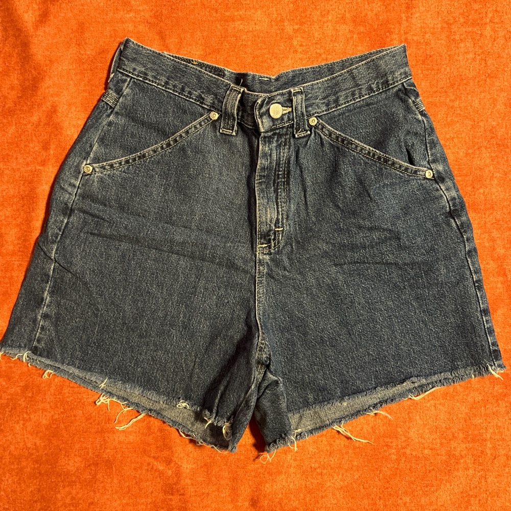 Vintage 90s Riders by Lee cutoff denim high rise shorts